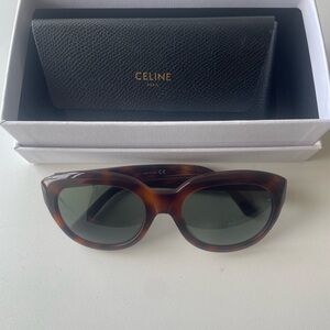 Celine Brown Tortoise Sunglasses
